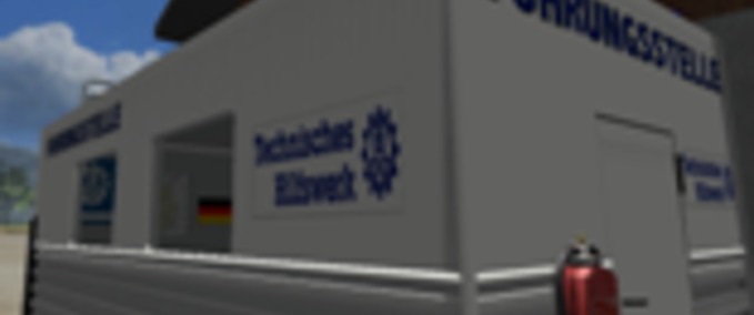 Container & Mulden THW-Führungsstelle HKL Landwirtschafts Simulator mod