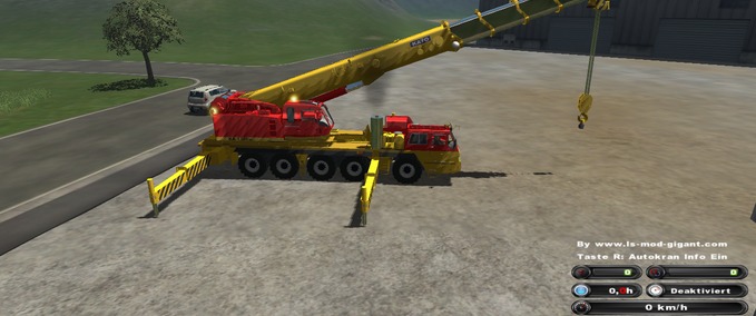 Trucks Mobile crane Farming Simulator mod