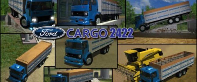 LKWs Ford cargo 2422 Landwirtschafts Simulator mod