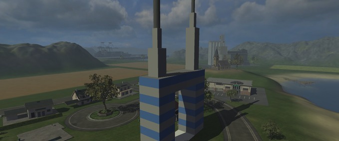 Gebäude City Tower Landwirtschafts Simulator mod