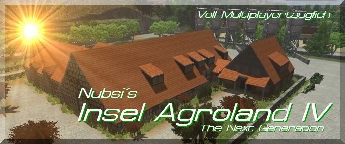 Maps Nubsi´s Insel Agroland - The Next Generation Landwirtschafts Simulator mod