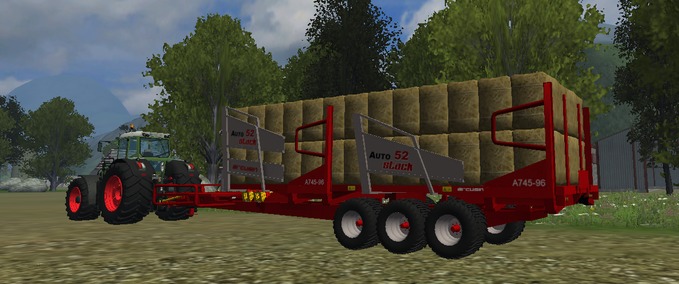 Ballentransport Arcusin Autostack 52 Landwirtschafts Simulator mod