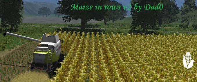 Texturen Maize in rows Landwirtschafts Simulator mod