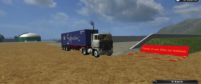 Auflieger container v2 Landwirtschafts Simulator mod