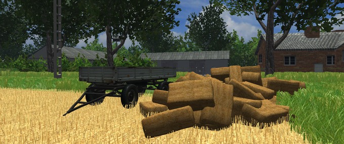 Sonstige Anhänger Neue Ballentextur für Fortschritt K422 Landwirtschafts Simulator mod