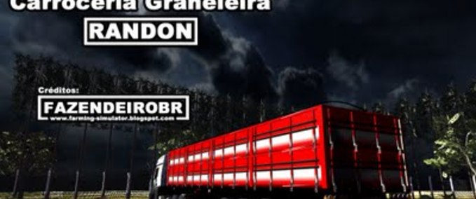 Auflieger Grain trailer RANDON  Landwirtschafts Simulator mod