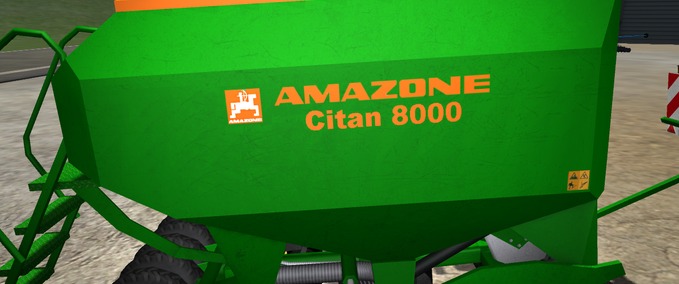 Saattechnik Amazone Citan 8000 Landwirtschafts Simulator mod