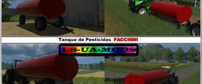 Dünger & Spritzen Tanque Facchini de Pesticidas Landwirtschafts Simulator mod