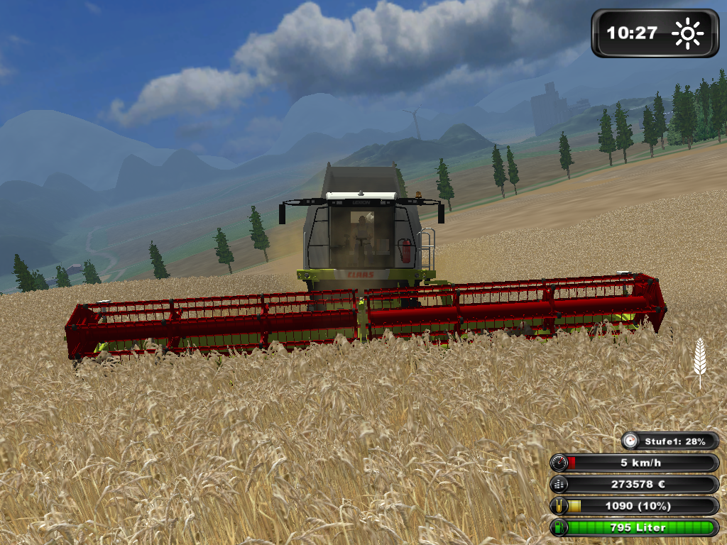 Claas Lexion 670 Terra Trac AutoContour - Thumbnail 1