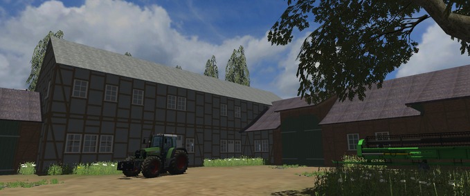 Gebäude mit Funktion Bauernhof aus der RWvsPA V2 Landwirtschafts Simulator mod