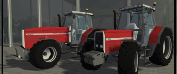 Massey Ferguson Massey Ferguson 8110 & 8140 Landwirtschafts Simulator mod
