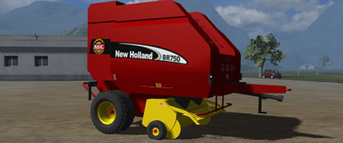 Pressen New Holland BR750 Landwirtschafts Simulator mod