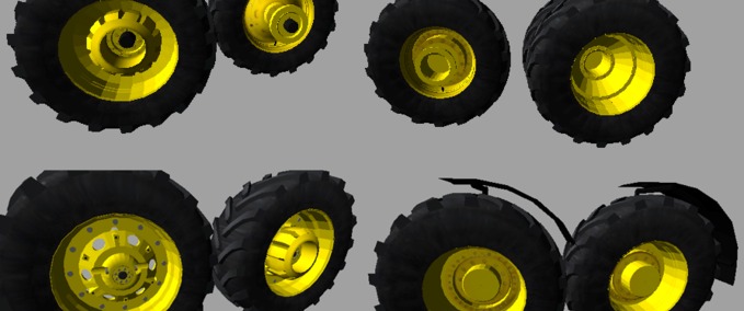 Objekte New John Deere Wheels Landwirtschafts Simulator mod
