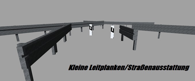 Leitplanken/Straßenpfosten Pack Mod Image