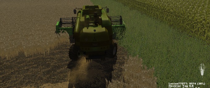 Deutz Fahr Deutz 7545 RTS Landwirtschafts Simulator mod