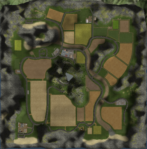 Map with traffic light system - Thumbnail 1
