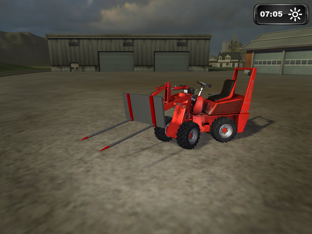 Weidemann Hoftrac bale fork - Thumbnail 1