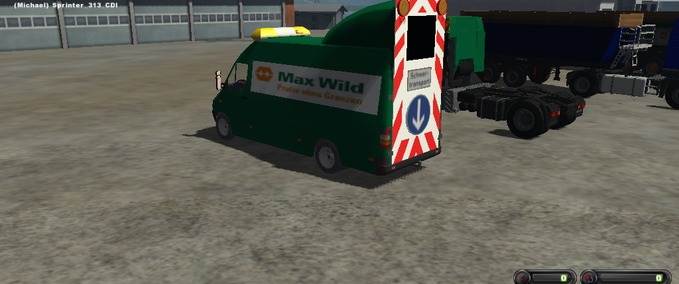 Mercedes Benz Max Wild Sprinter 313 CDI BGF Landwirtschafts Simulator mod