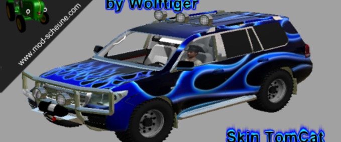 Toyota LandCruiser 200 Blue Flame Mod Image