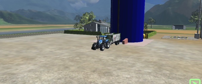 Gebäude Hofsilo "Harvestore" Landwirtschafts Simulator mod