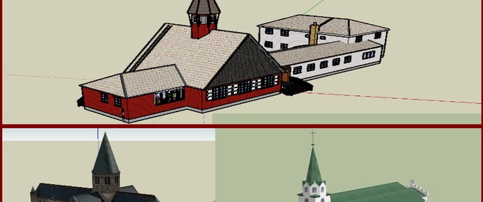 Objekte Kirchen Pack Landwirtschafts Simulator mod