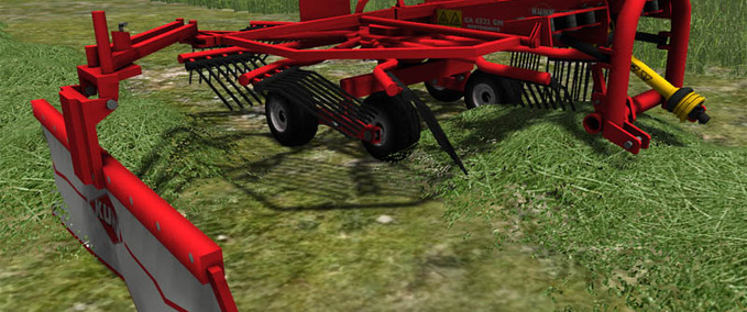 Schwader & Wender Kuhn GA 431 GM Landwirtschafts Simulator mod
