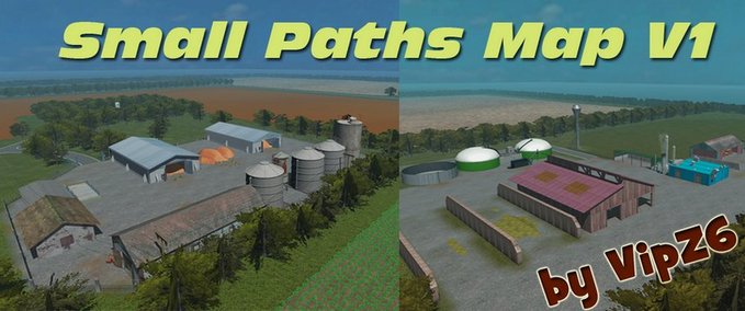 Maps Small Paths Map Landwirtschafts Simulator mod