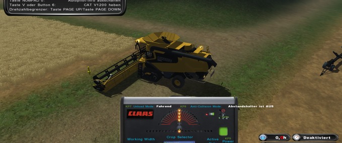 Cat Cat Lexion 595R AP Landwirtschafts Simulator mod