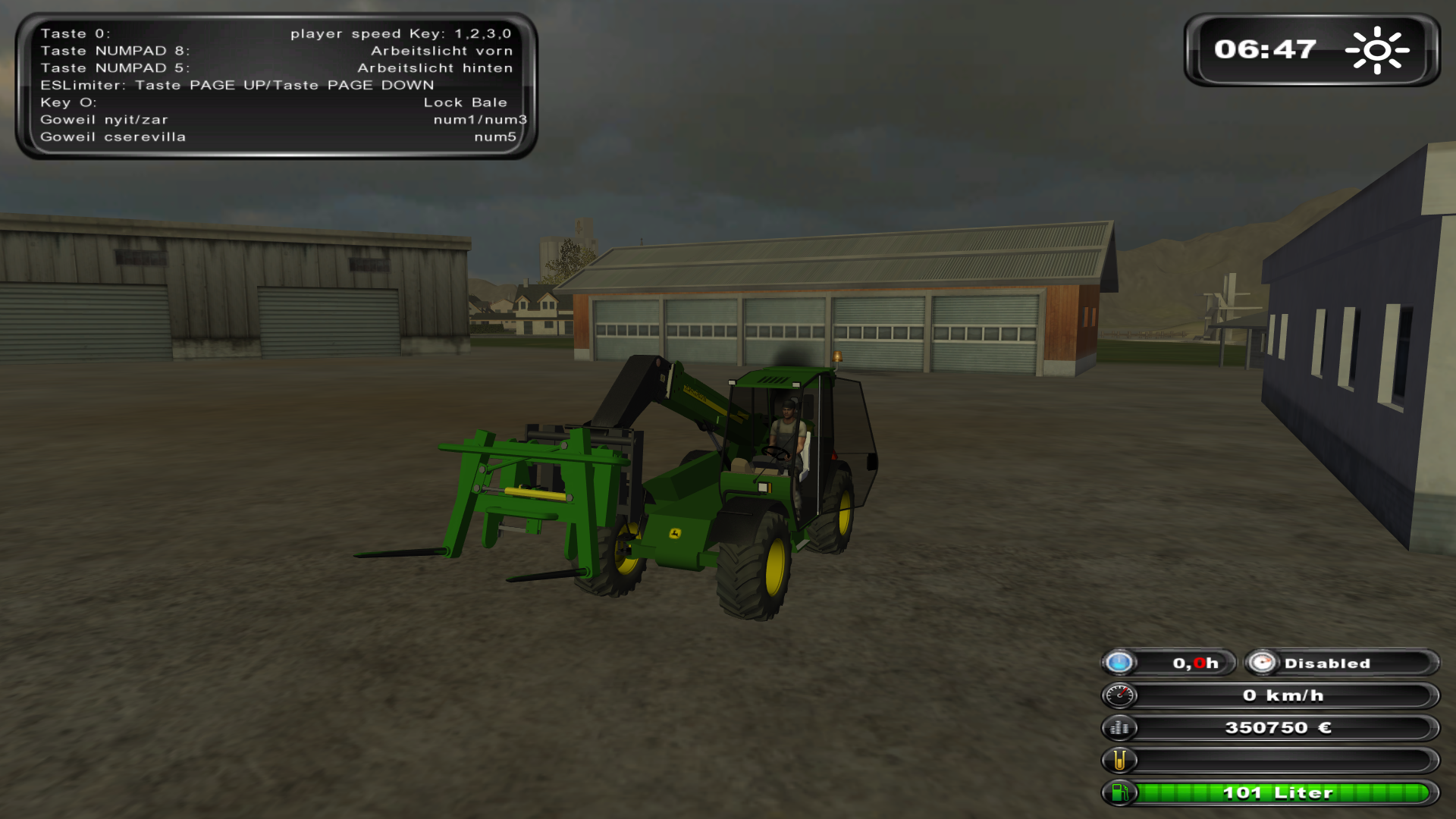 John Deere front loader in Goweil Skin - Thumbnail 1