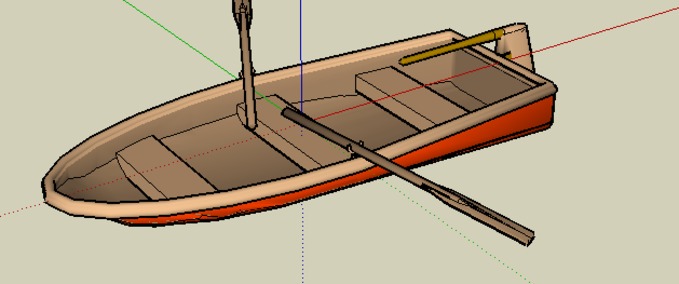 Ruderboot Mod Image