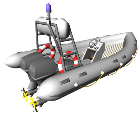Motor boat - Thumbnail 1
