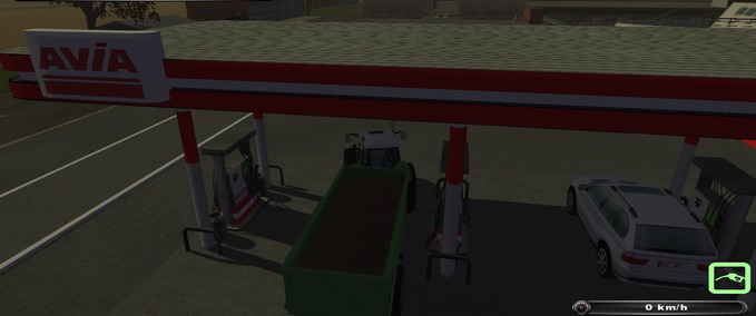 Gebäude mit Funktion Avia Tankstelle Landwirtschafts Simulator mod