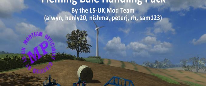 Frontlader Fleming Bale Handling Pack Landwirtschafts Simulator mod