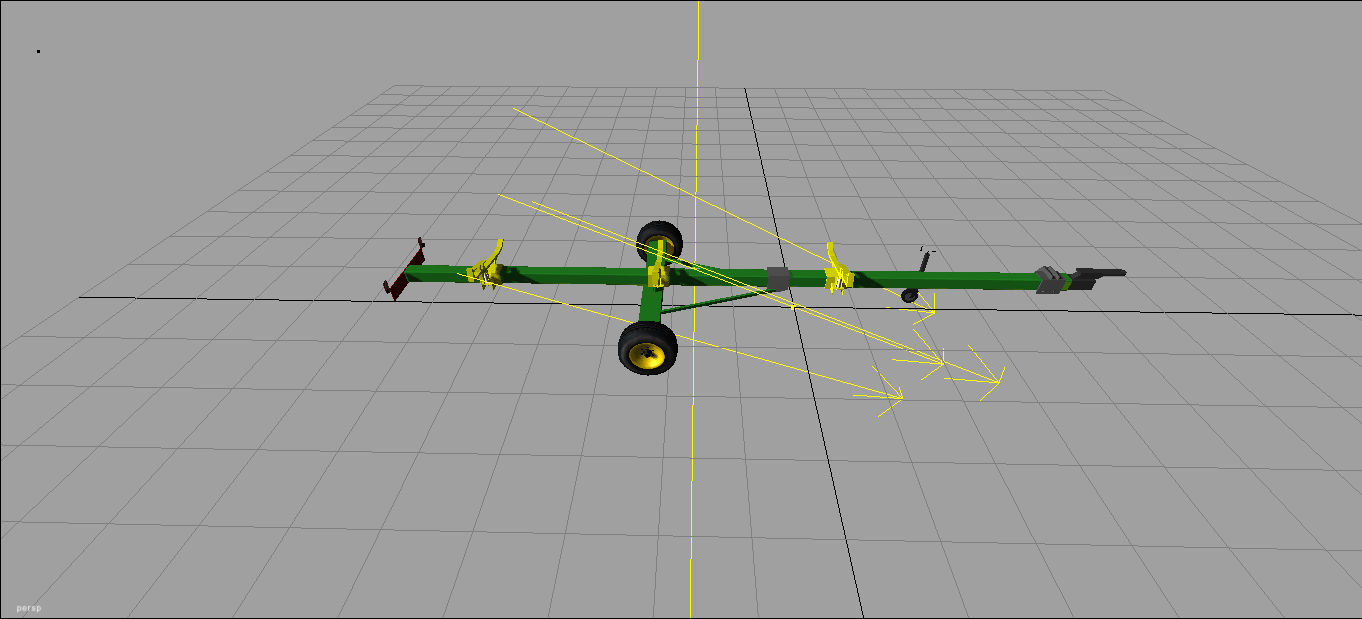 John Deere Schneidwerkwagen - Thumbnail 1