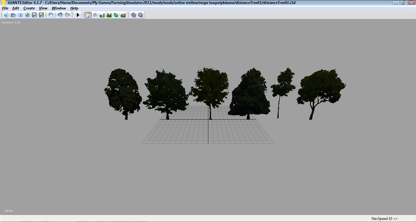 lowpoly trees - Thumbnail 1