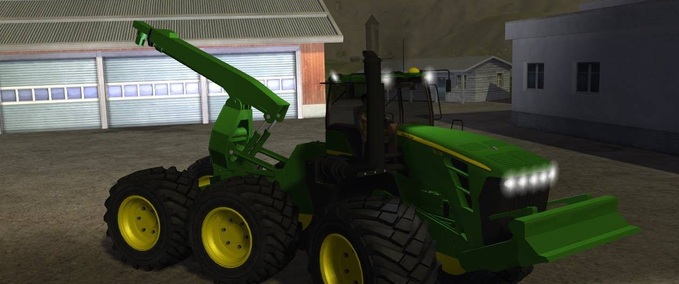 Sonstige Selbstfahrer JD 9630 Skidder 6x6 Landwirtschafts Simulator mod