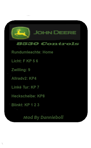 John Deere 8430 Info Tool - Thumbnail 1