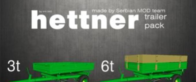 Drehschemel Hettner Trailer Pack Landwirtschafts Simulator mod