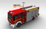 HLF 20/16 - auxiliary fire squad vehicle - Florian Sauerland 8-43-1 Mod Thumbnail