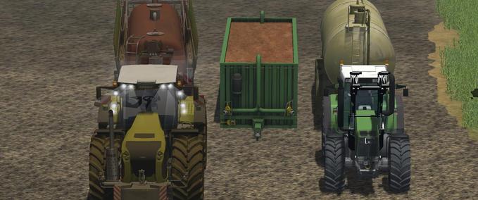 Sonstige Anhänger Feldrandcontainer Krassort Landwirtschafts Simulator mod