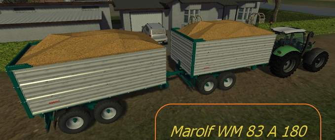 Tandem Marolf WM 83 A-180 Landwirtschafts Simulator mod