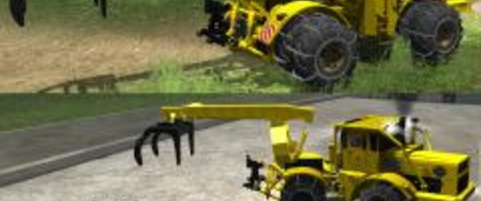 Sonstige Traktoren k700 mit forst und ketten Landwirtschafts Simulator mod