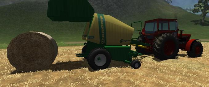 Pressen Krone Comprima V 150 XC Landwirtschafts Simulator mod