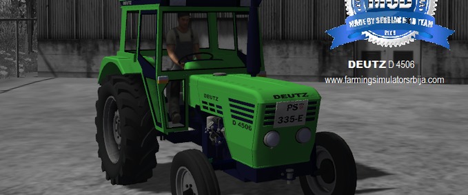 Deutz Fahr Deutz D 4506 cab Landwirtschafts Simulator mod
