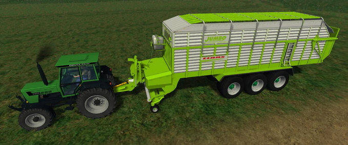Ladewagen Claas Jumbo 10000L Landwirtschafts Simulator mod