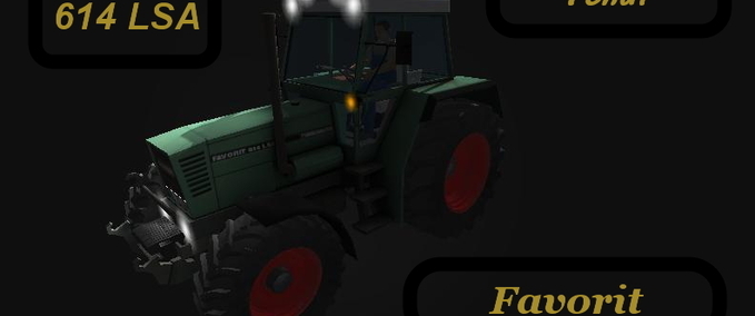 Favorit Fendt Favorit 614 LSA TurbomatiK Landwirtschafts Simulator mod