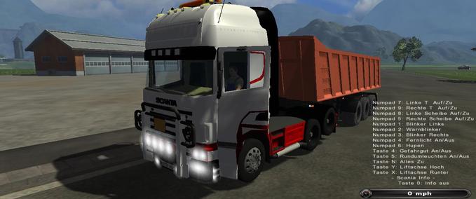 Scania Scania V8 Landwirtschafts Simulator mod