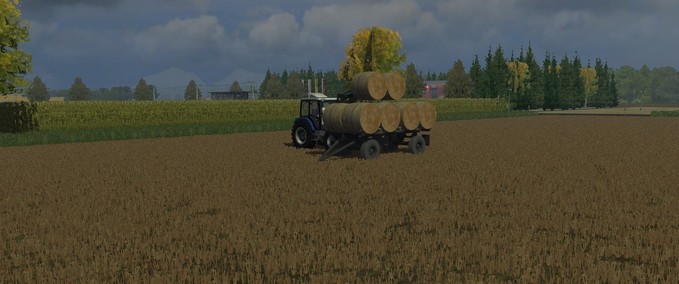 Ballentransport HW - Platform Landwirtschafts Simulator mod