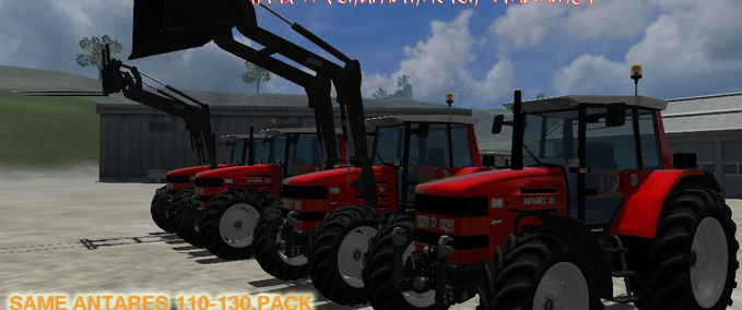 Same & Lamborghini Same Antares 110-130 Pack Landwirtschafts Simulator mod