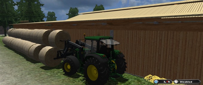 Frontlader Ballengabe Landwirtschafts Simulator mod